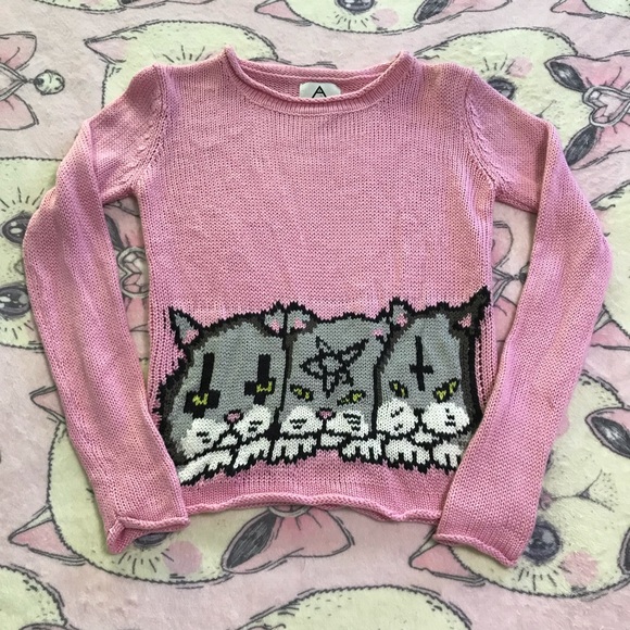 UNIF Sweaters - UNIF Meowtal Sweater